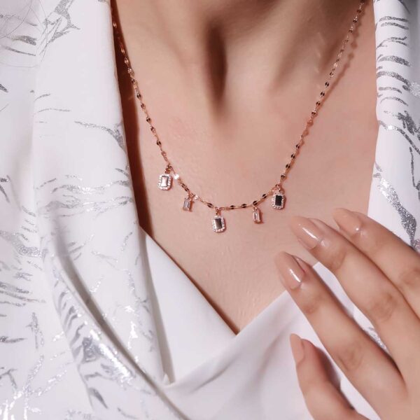 GeoGleam Rosegold Chain