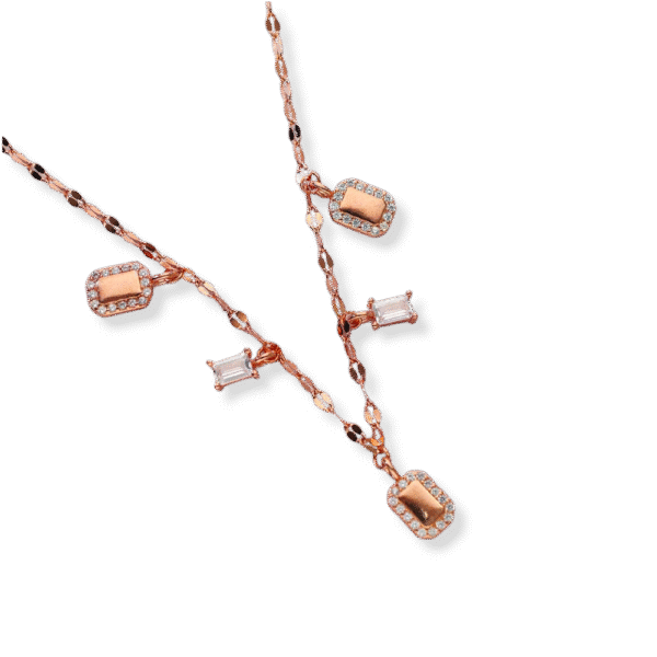 GeoGleam Rosegold Chain - Image 2