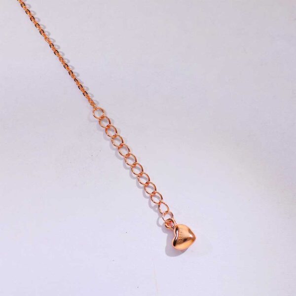 Flutter Kiss Rosegold Necklace - Image 2