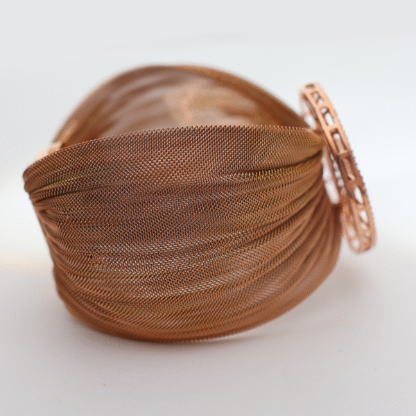 Sunburst Lattice Cuff Bracelet - Image 5