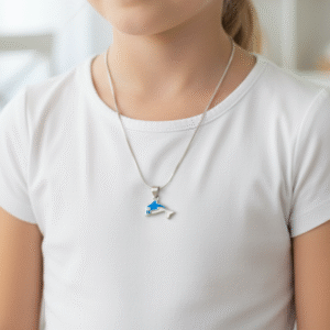 Dolphie Dazzle Baby Pendant