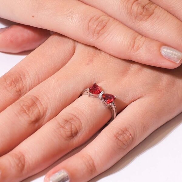 CherryGleam Love Diamond Ring