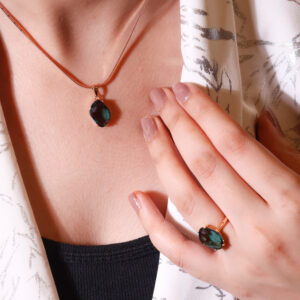 OceanGlow Necklace Set/ Without Chain