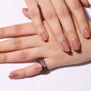Rosé Radiance Cuff Ring