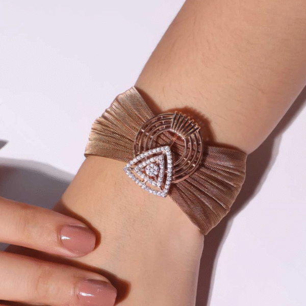 Radiant Axis Cuff Bracelet