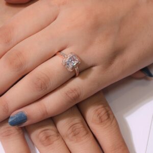 Rosé Radiance Rosegold Ring