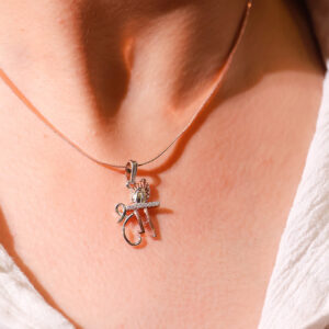 Shree Krishna Silver God Pendant / Without Chain