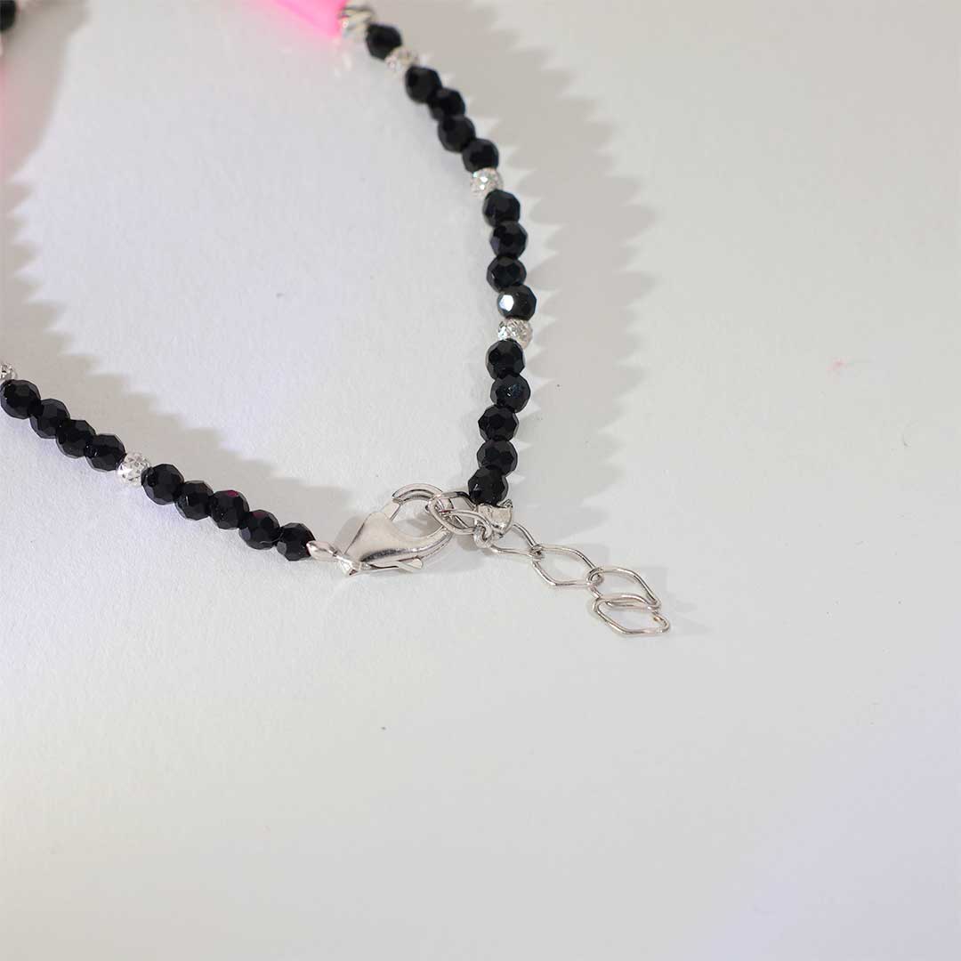 Pink Blossom Nazar Baby Bracelet - Image 5