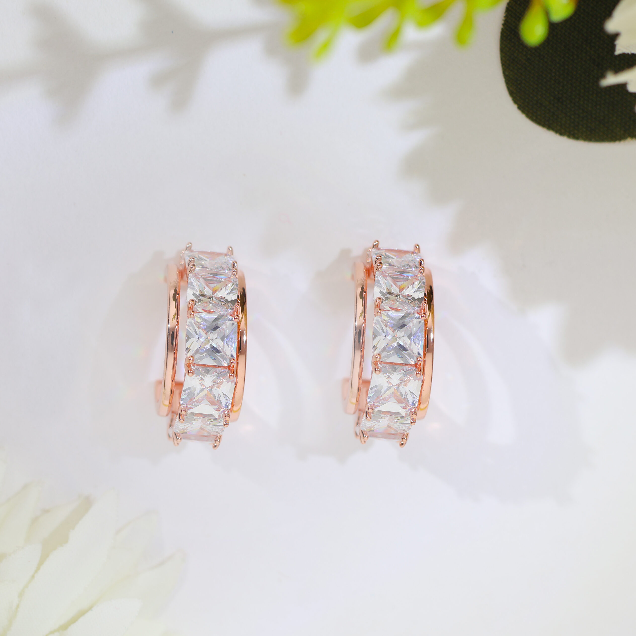 LumiBand Rosegold Earrings