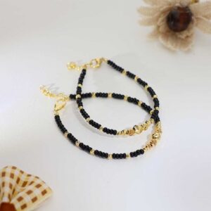 Gold Touch Nazar Baby Bracelet