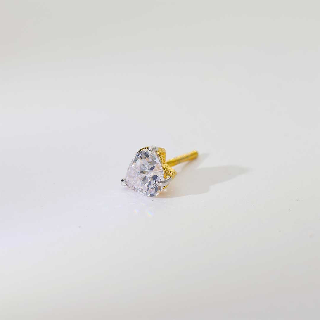 LoveLite Silver Studs Earrings - Image 5