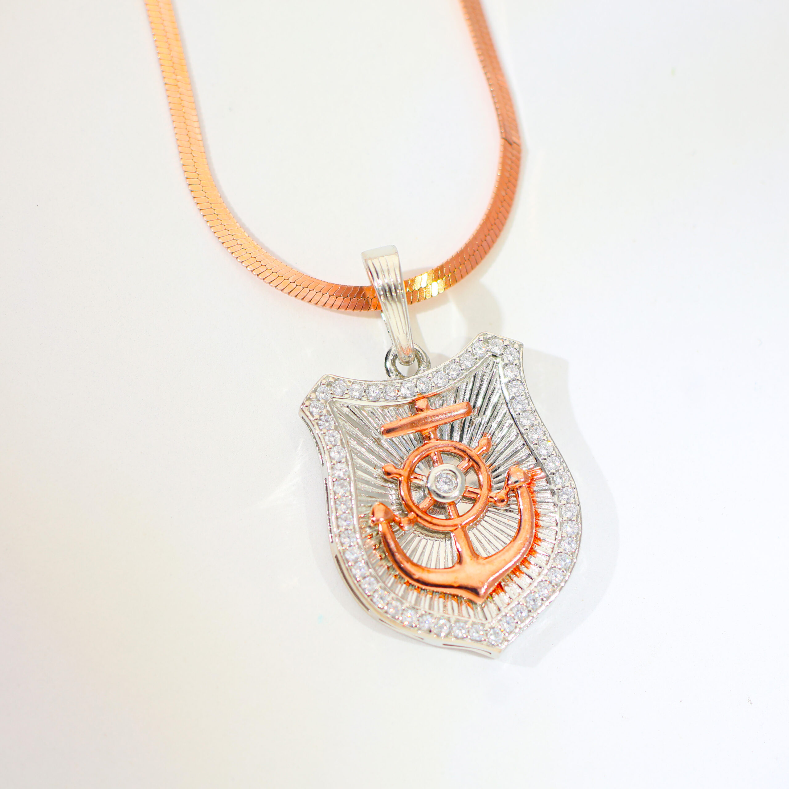 Ocean Helm Unisex Pendant / Without Chain - Image 2