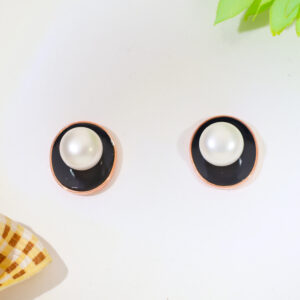 MidnightGlow Rosegold Earrings