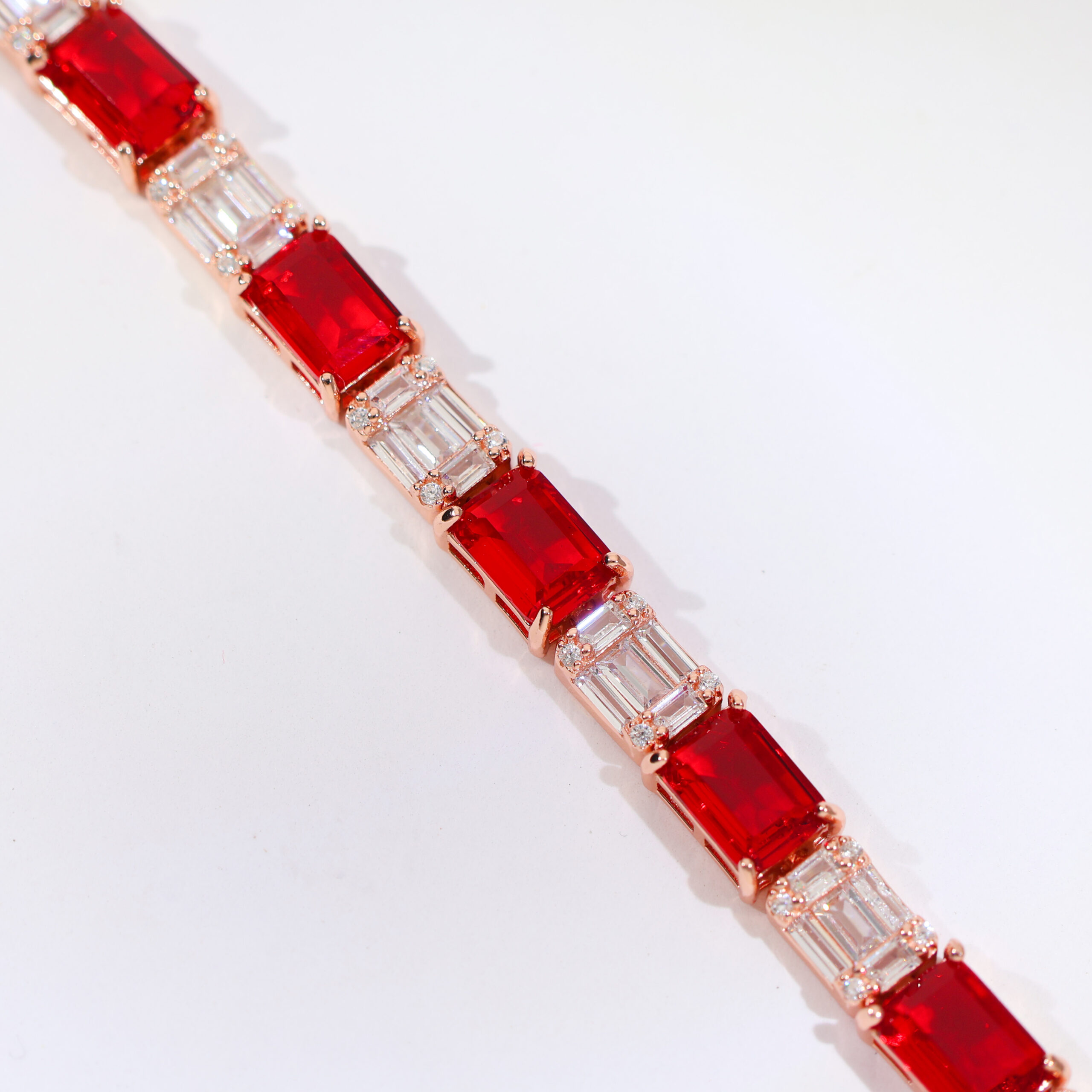 RubyGlow Rosegold Bracelet - Image 2