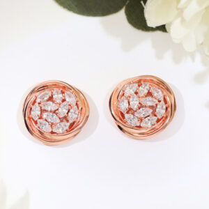 TwinkleNest Rosé Rosegold Earrings