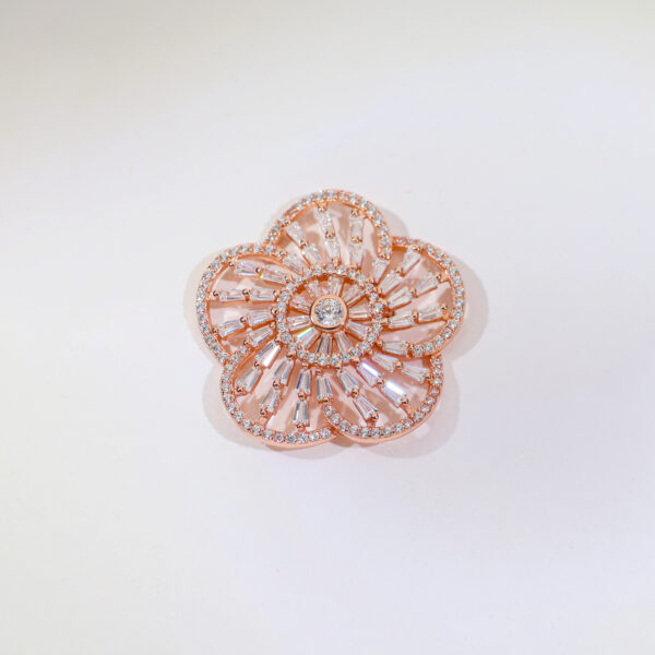 AuroraFlora Rosegold Earrings - Image 3