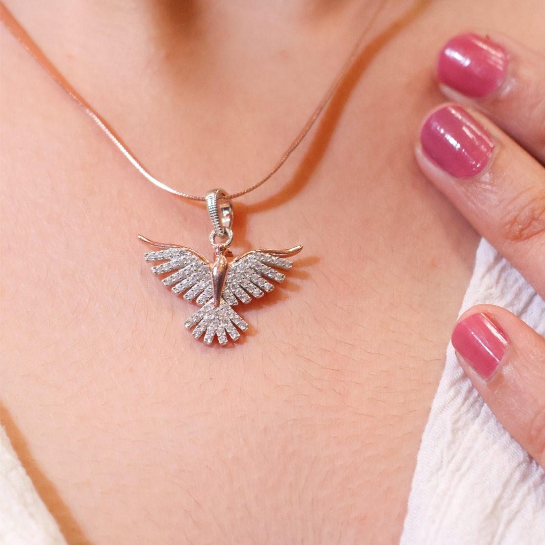 Freedom Eagle Unisex Pendant / Without Chain