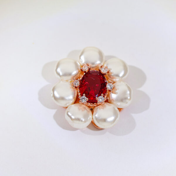 RubyBloom Rosegold Earrings - Image 3