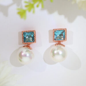 SeaBliss Pearl Rosegold Earrings