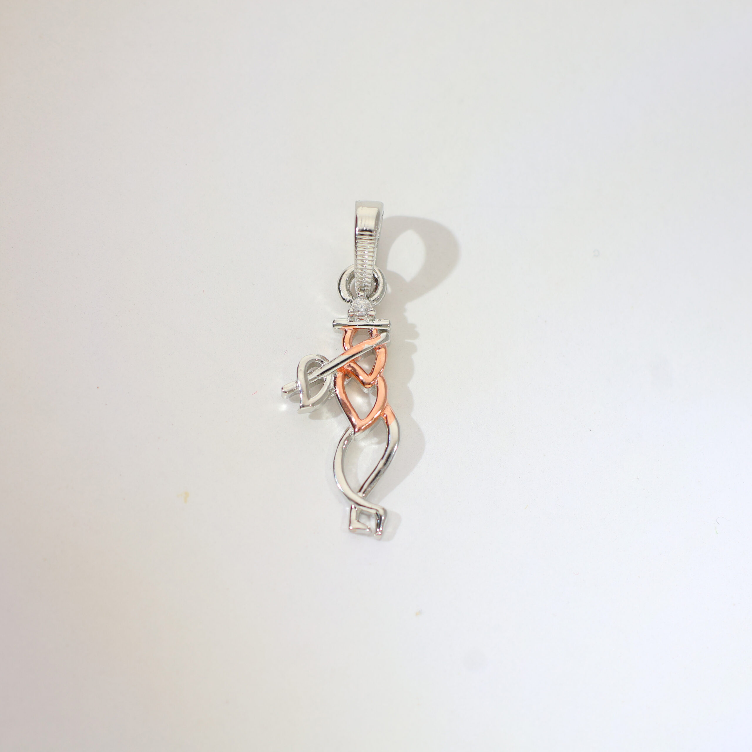 Silver Krishna Flute God Pendant / Without Chain - Image 4