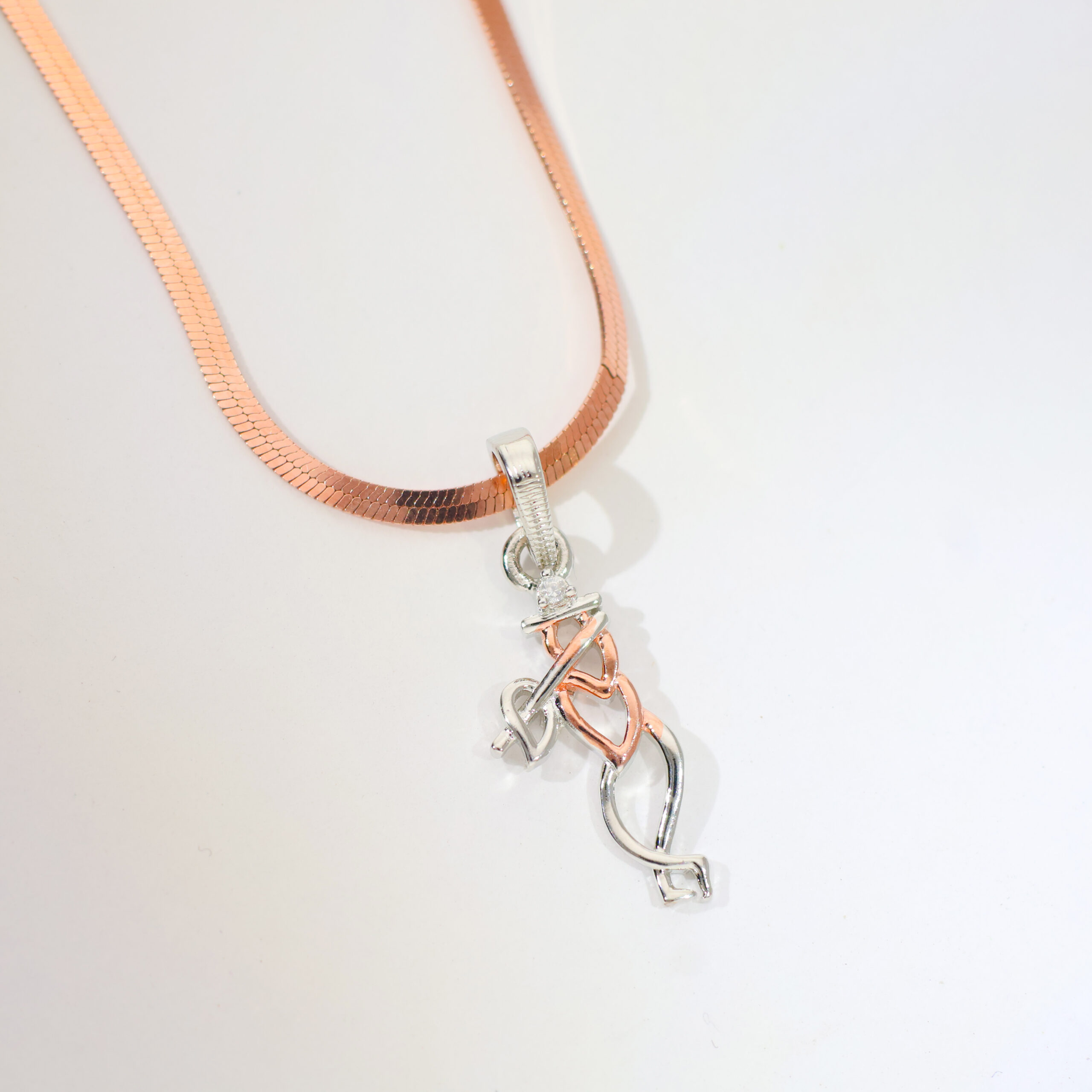 Silver Krishna Flute God Pendant / Without Chain - Image 3