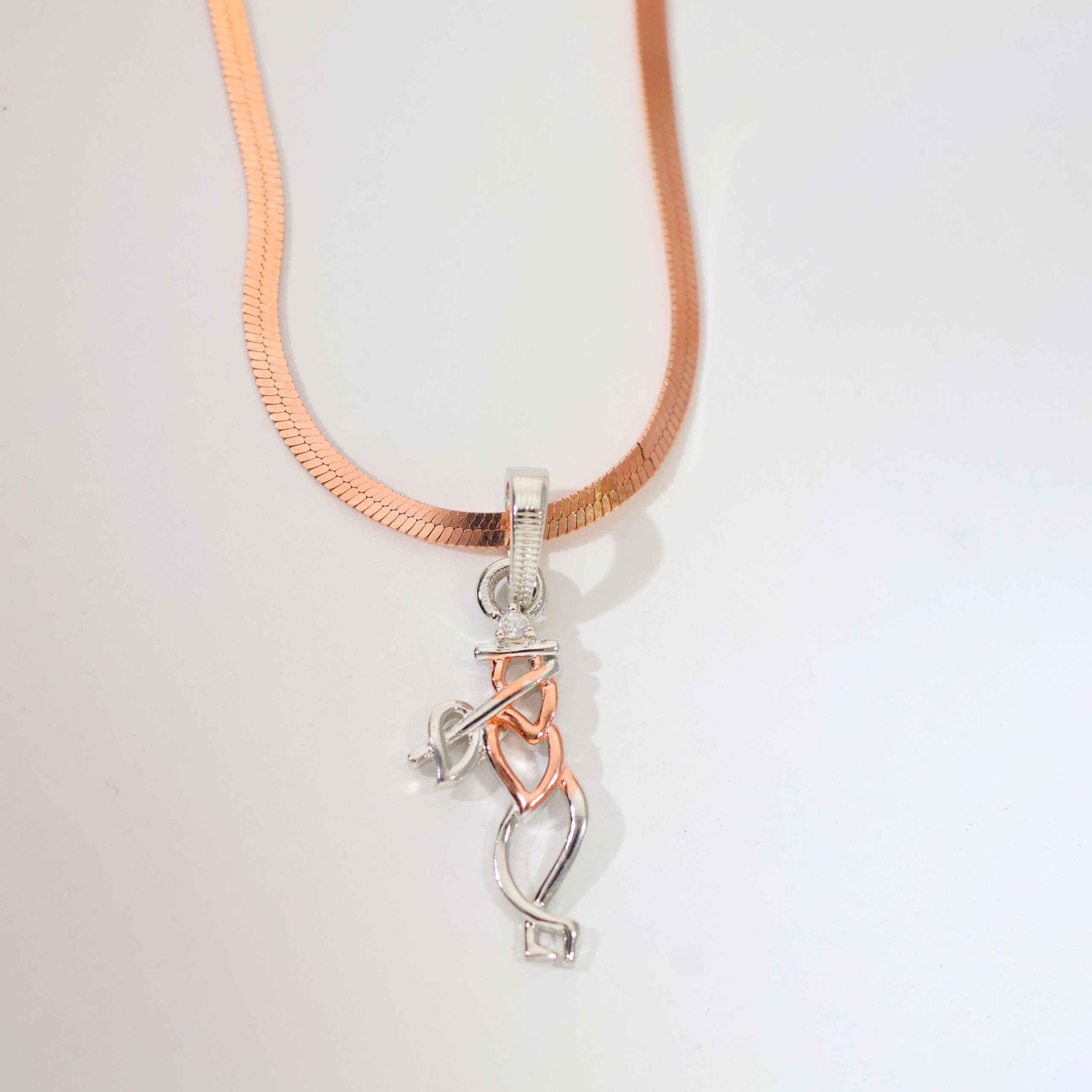 Silver Krishna Flute God Pendant / Without Chain - Image 2