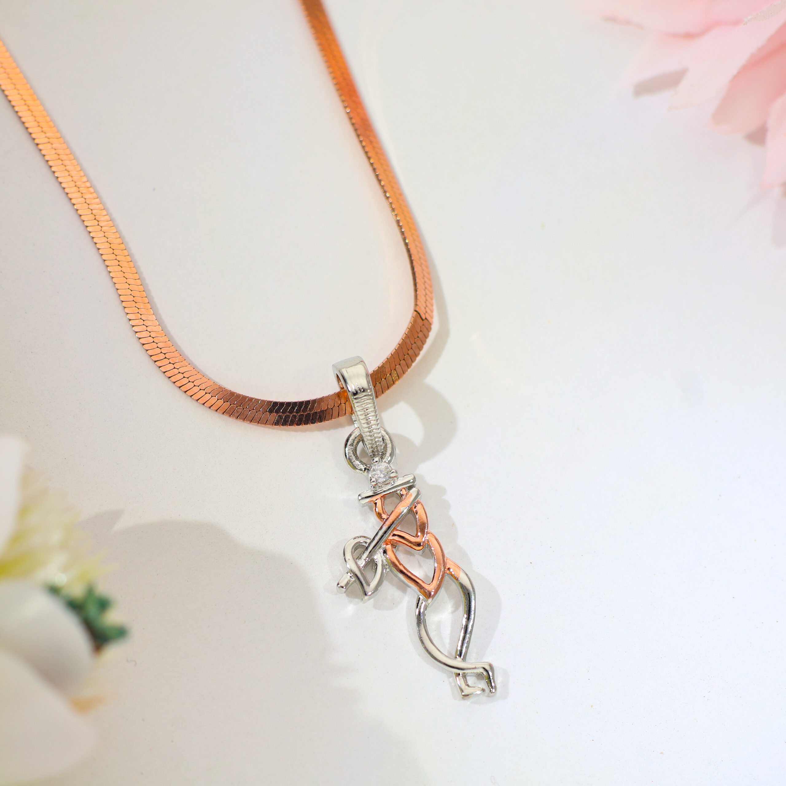 Silver Krishna Flute God Pendant / Without Chain - Image 5