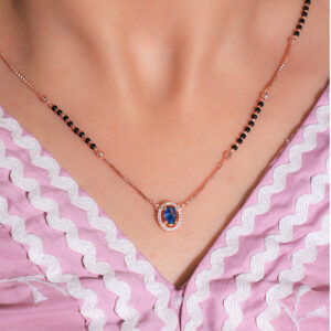Ocean Blue Classic Mangalsutra