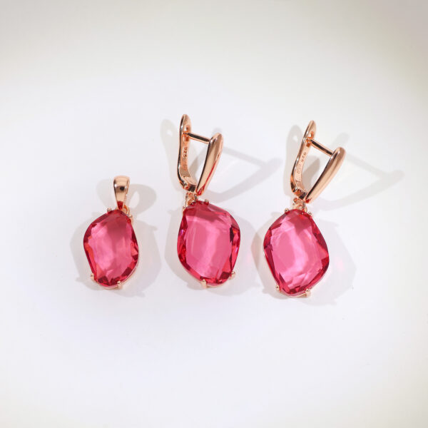 GlowMuse Rosegold Necklace Set/ Without Chain - Image 5