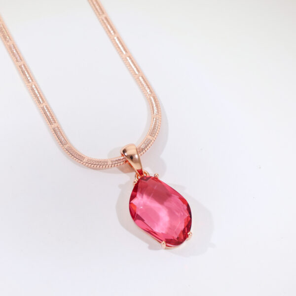GlowMuse Rosegold Necklace Set/ Without Chain - Image 6