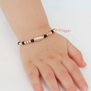 Twisted Rose Spacer Baby Bracelet