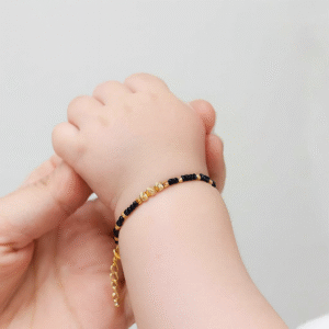 Gold Touch Nazar Baby Bracelet