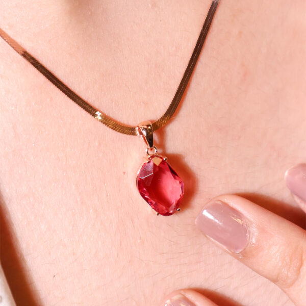 GlowMuse Rosegold Necklace Set/ Without Chain - Image 2