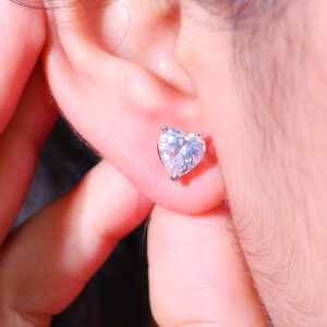 LoveLite Silver Studs Earrings