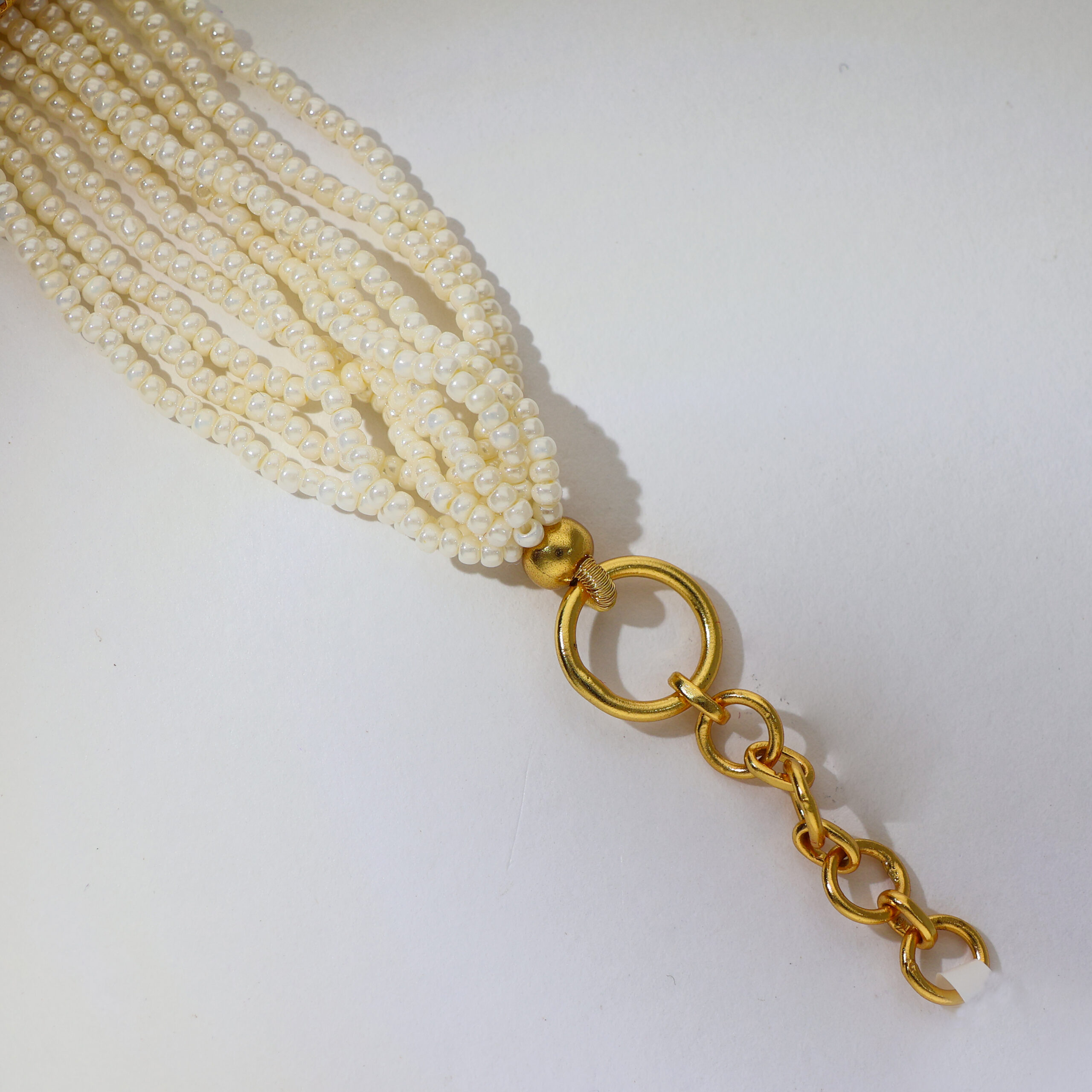 Noor Ruby kundan style ladies bracelet - Image 4