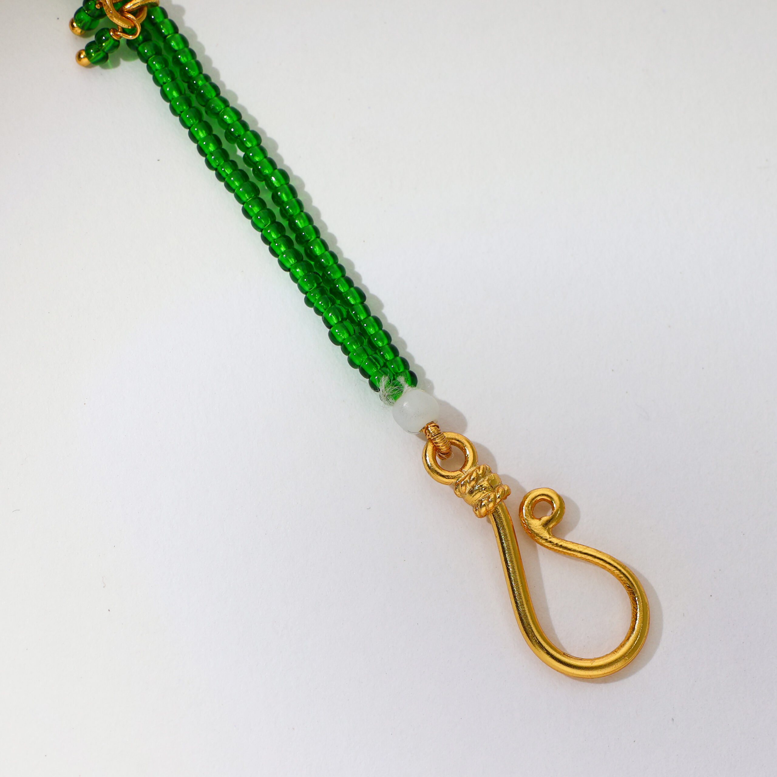 Lotus Glow Kundan Set - Image 4