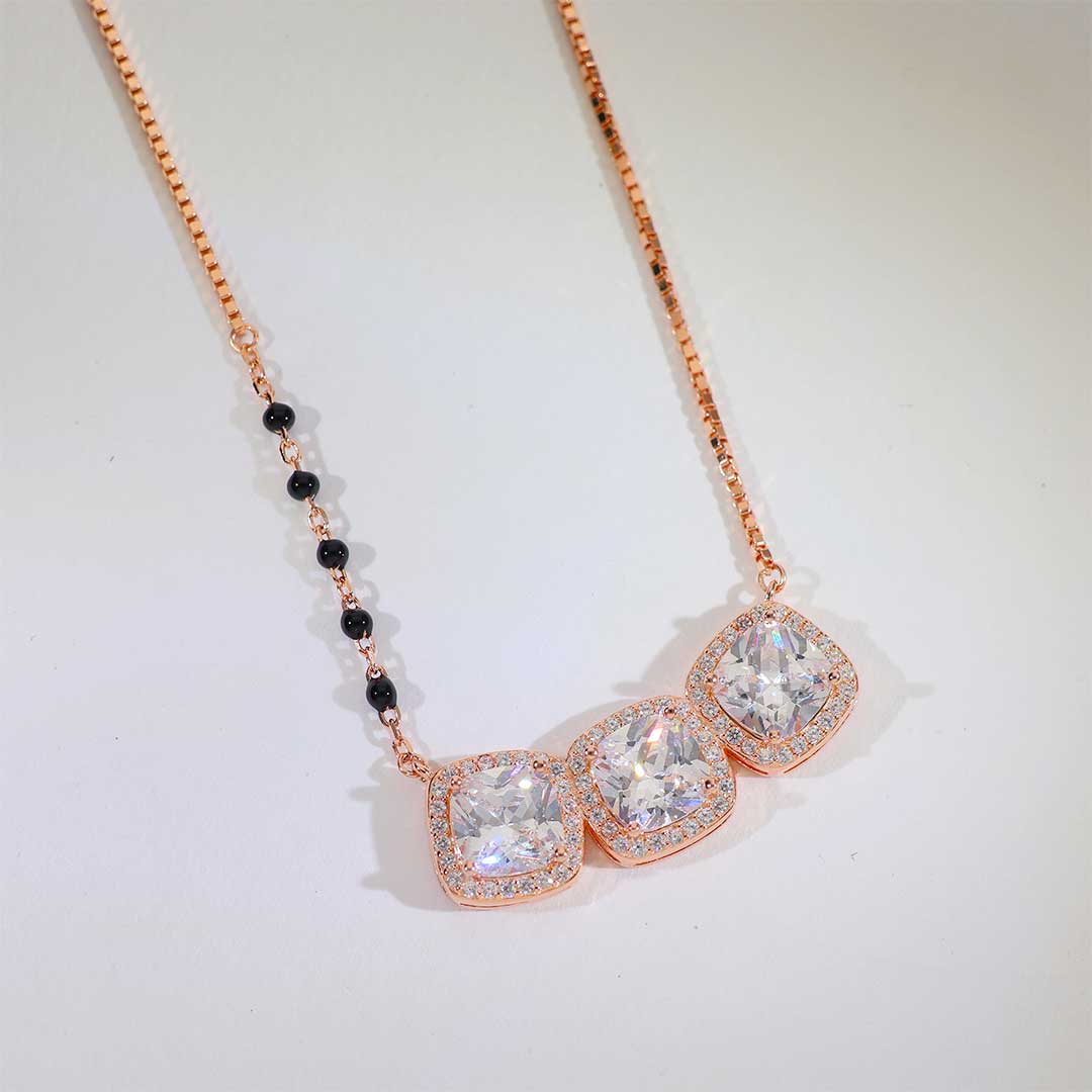 The Trinity Sparkle Ladies Mangalsutra - Image 2
