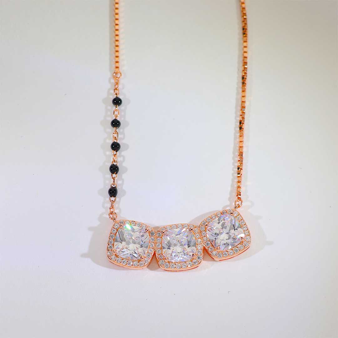 The Trinity Sparkle Ladies Mangalsutra - Image 3
