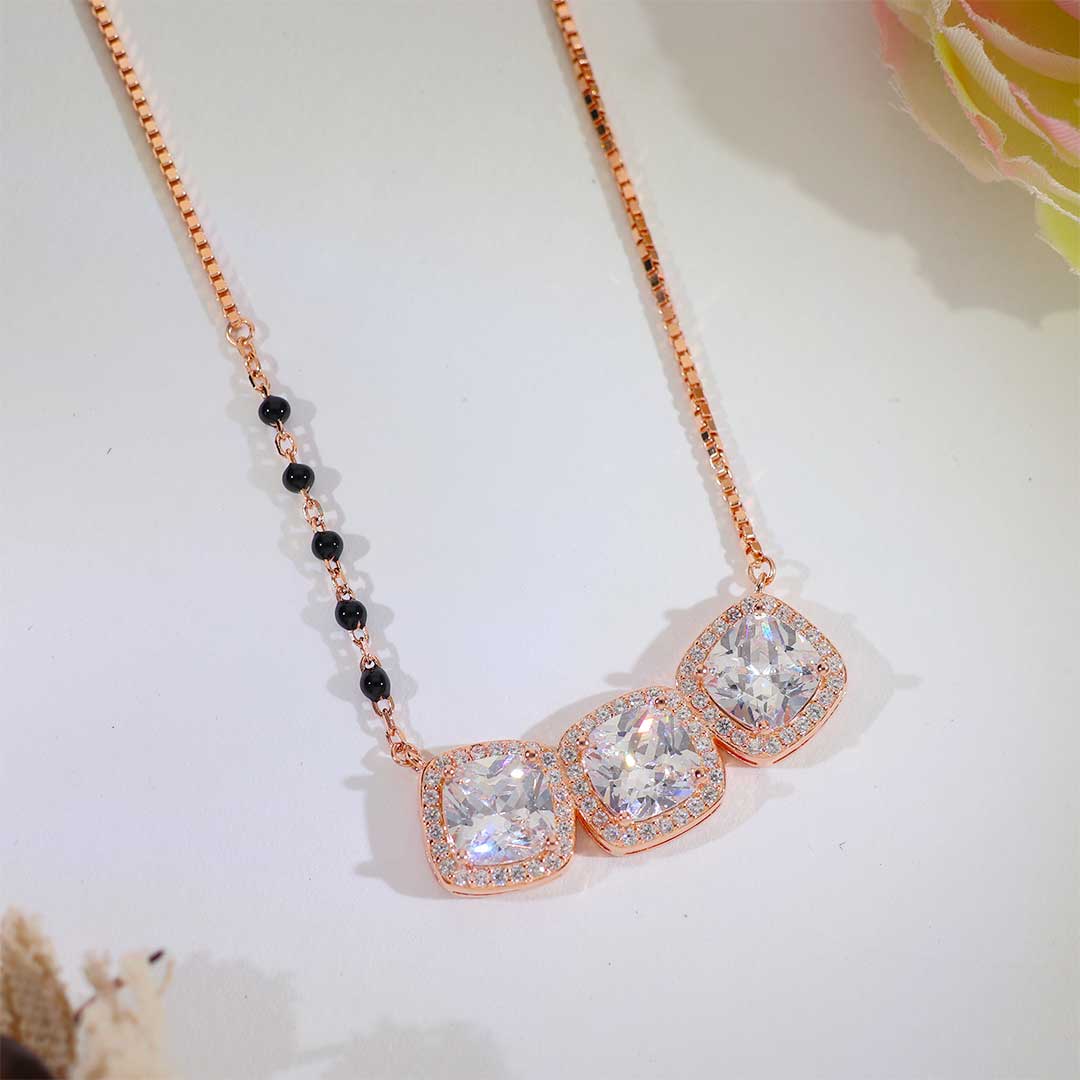 The Trinity Sparkle Ladies Mangalsutra - Image 6