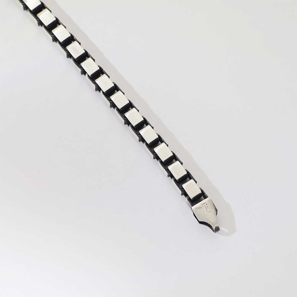 GeoEdge Silver Gents Bracelet - Image 4