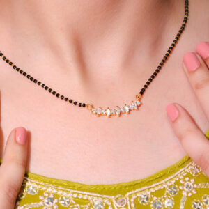 Tiny Glow Line Mangalsutra