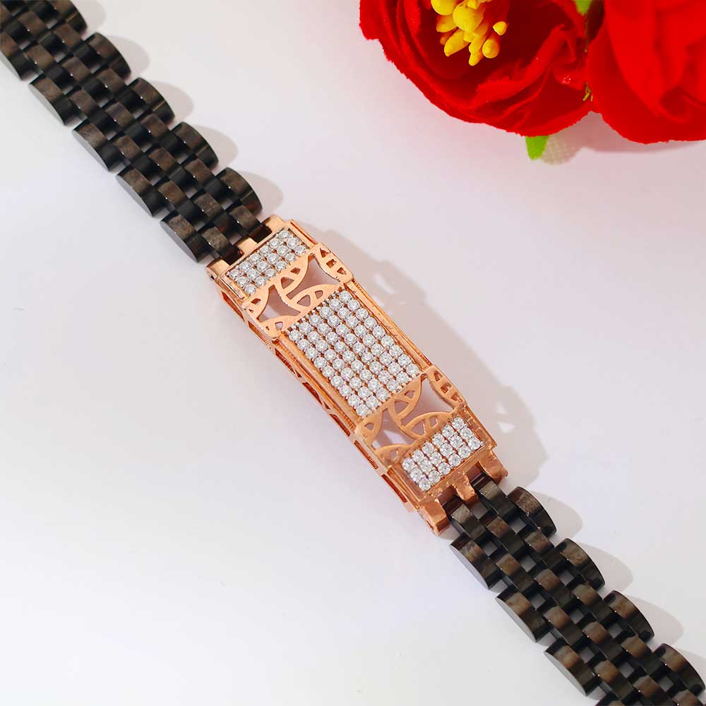 Majestic Grid gents bracelet - Image 3