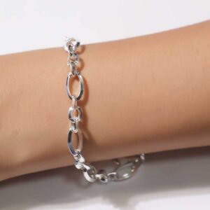 Shiny Duo Link Baby Bracelet