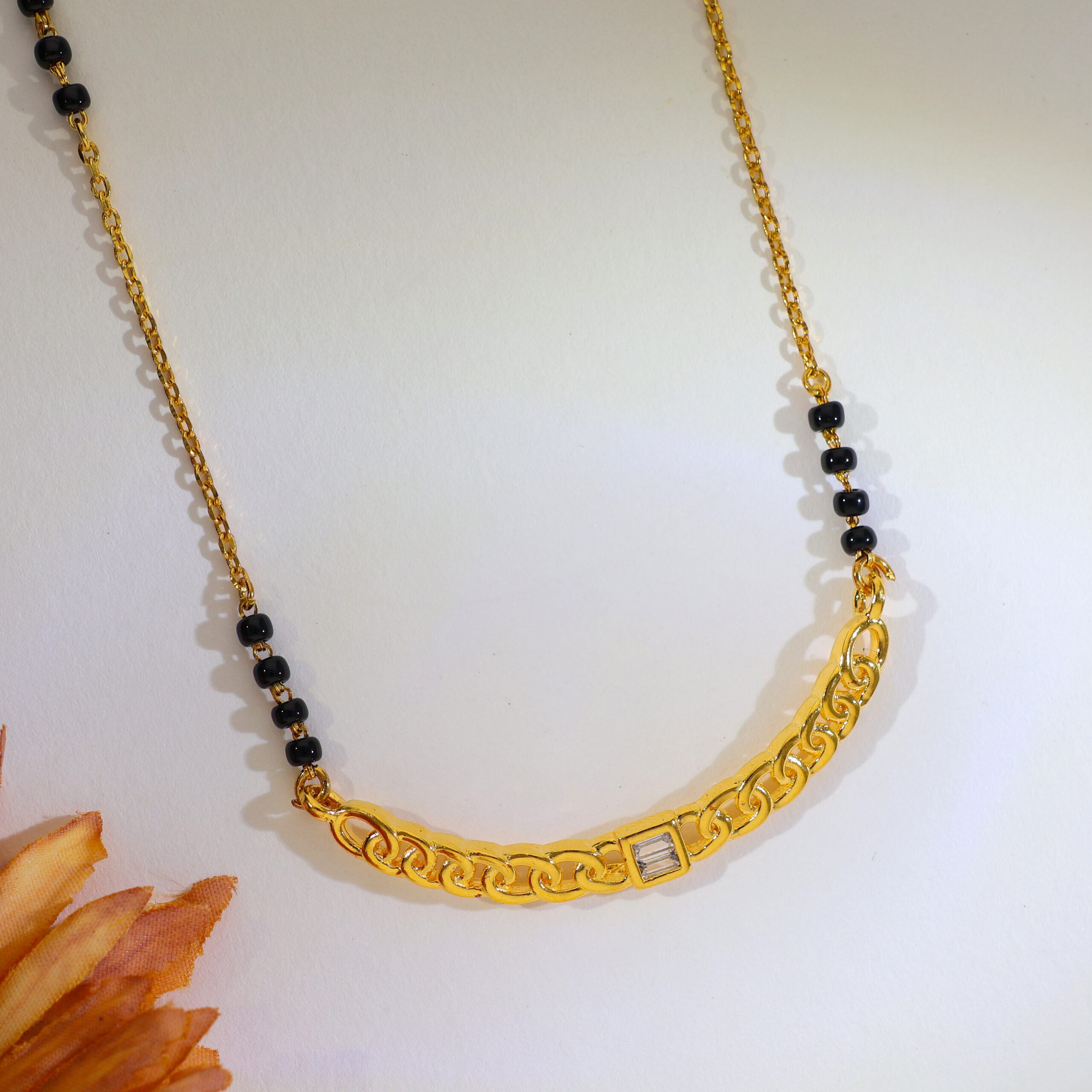 Modern Link Charm Ladies Mangalsutra - Image 5