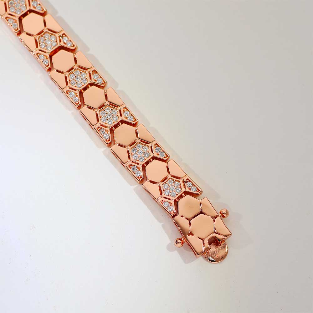 Honeycomb Prime gents bracelet - Image 3