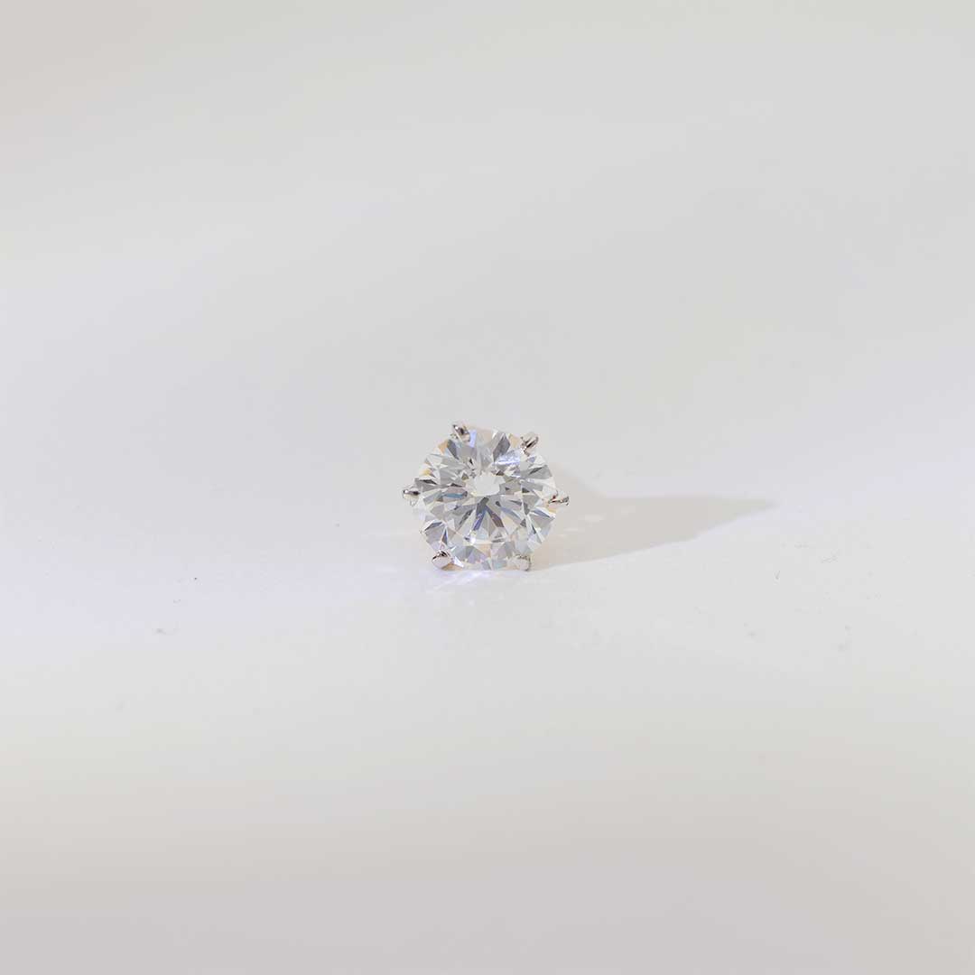 Timeless Round diamond Earring - Image 3