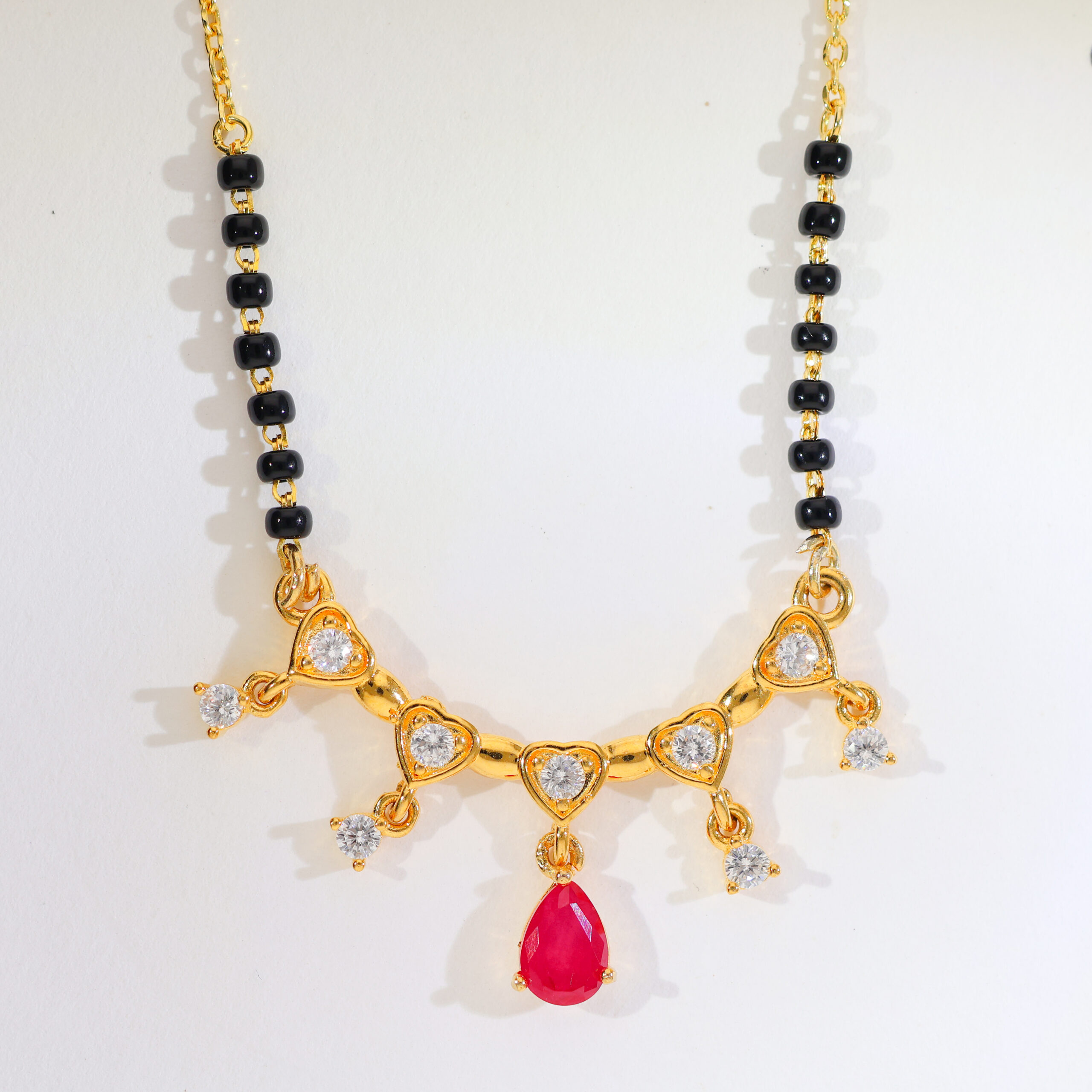 Love Beads Curve Ladies Mangalsutra - Image 3