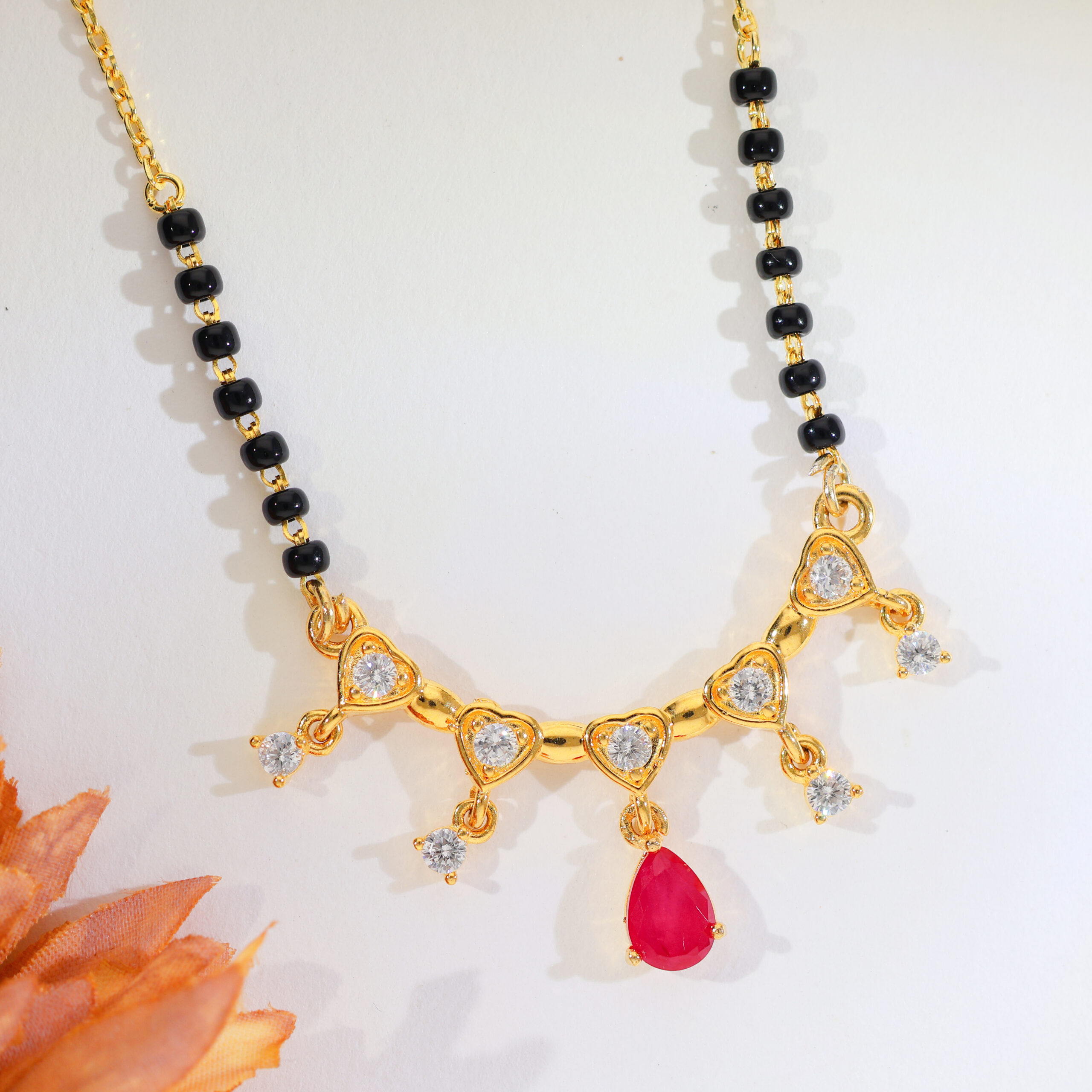 Love Beads Curve Ladies Mangalsutra - Image 6