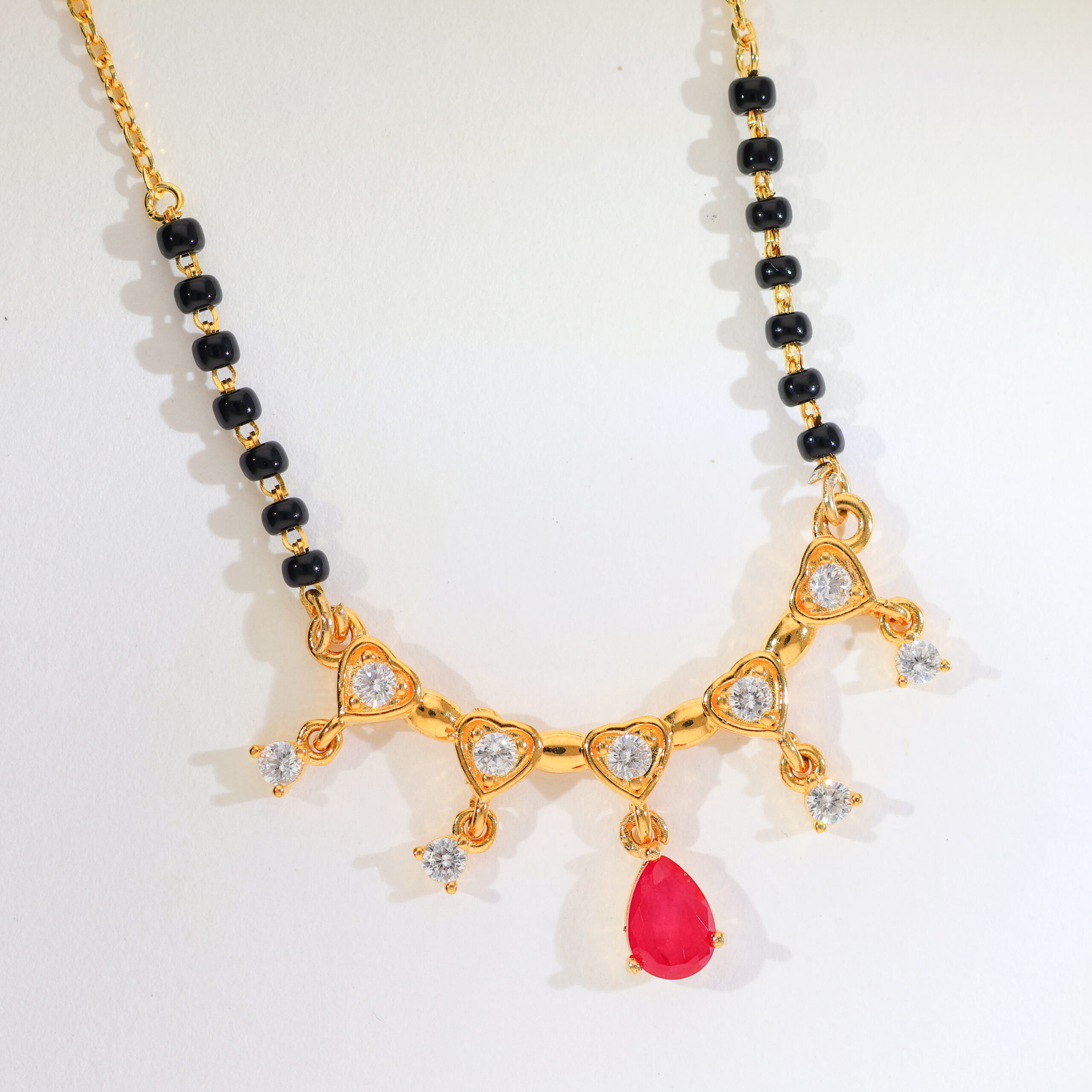 Love Beads Curve Ladies Mangalsutra - Image 2