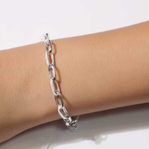 Smooth Oval Link Baby Bracelet